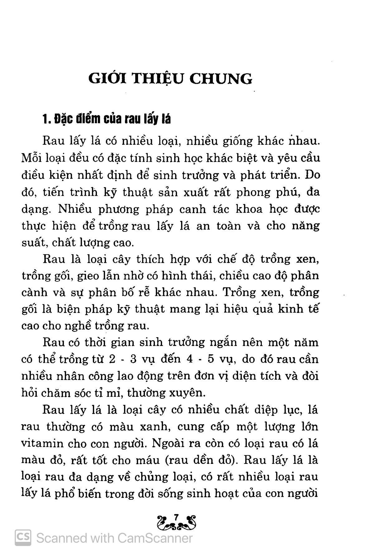 Kỹ Thuật Trồng Và Chăm Sóc Rau Lấy Lá
