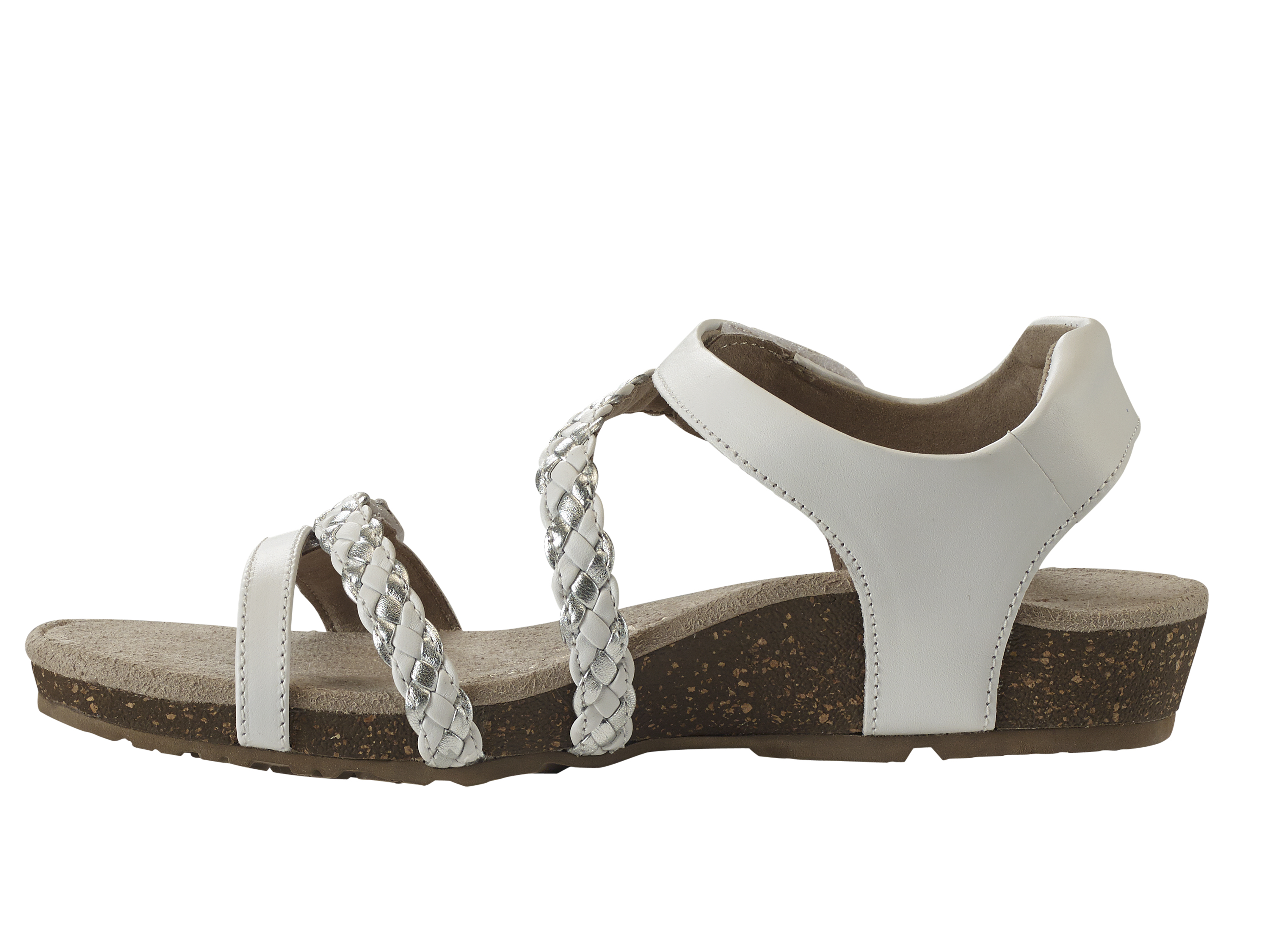 Sandal sức khỏe nữ Aetrex Jillian White