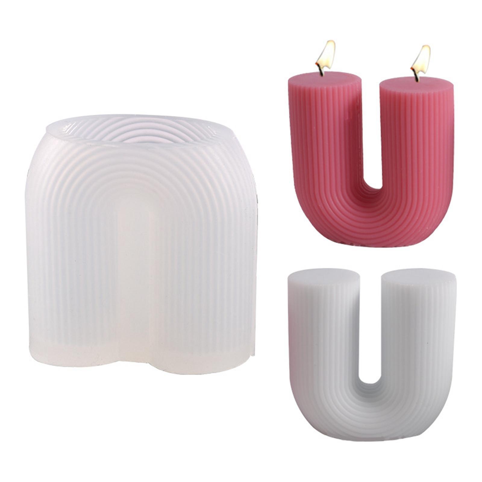 Durable Silicone Candle Casting wax making DIY Crafts Handmade for Home Wedding Valentine Ornaments