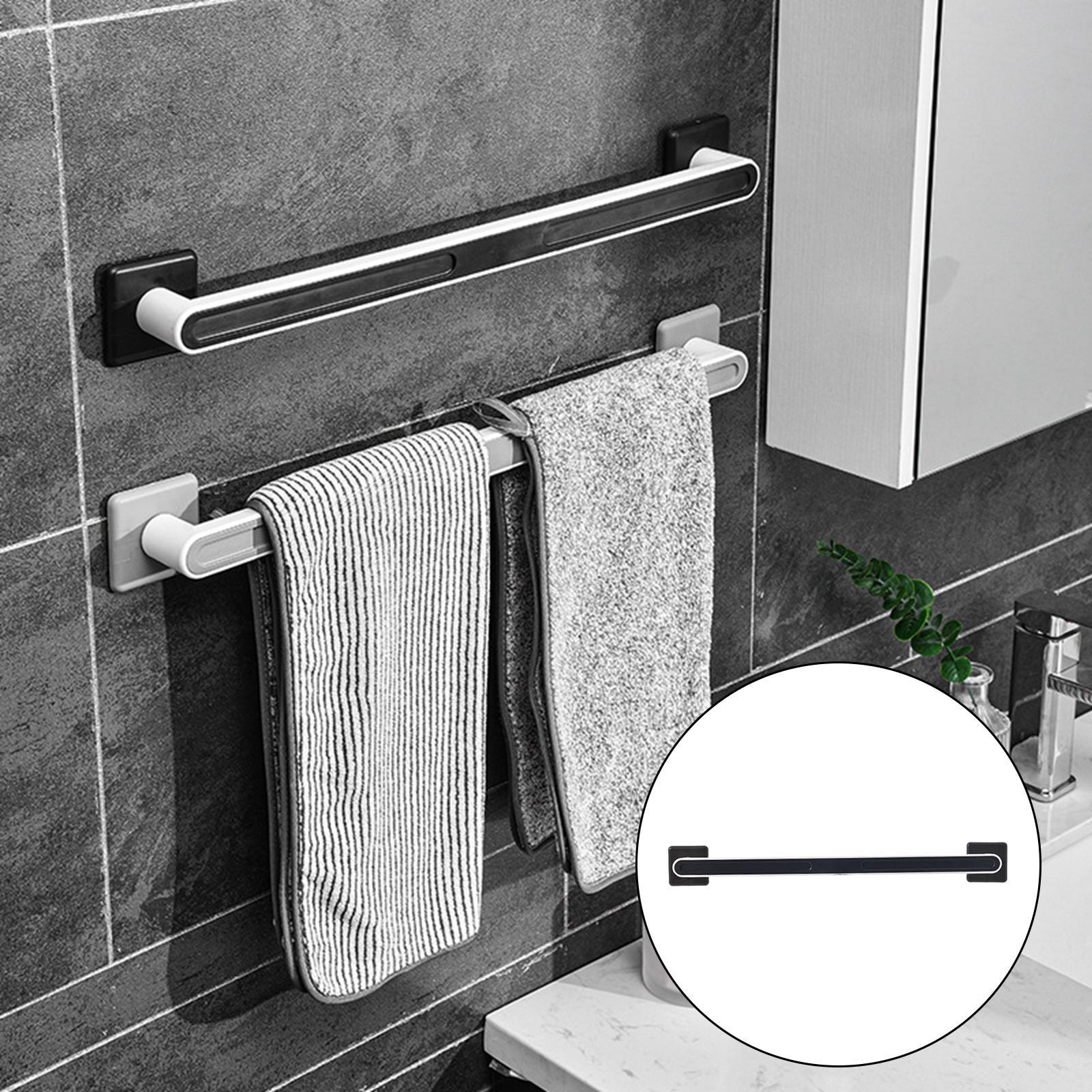 Wall Mounting Towel Bar Accessories Multifunctional Single Layer for Cabinet