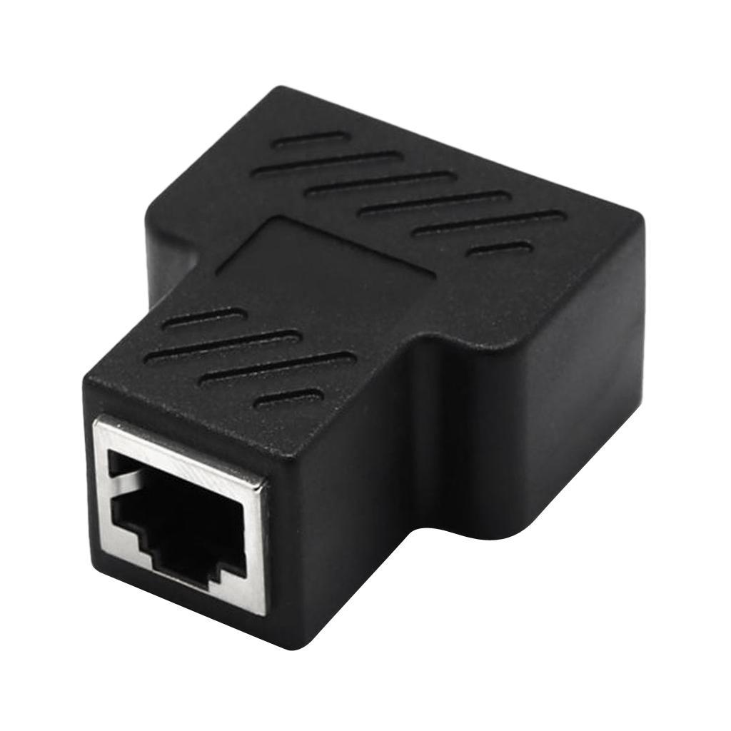 Splitter Adapter, Ethernet Cable Splitter Connector, 1