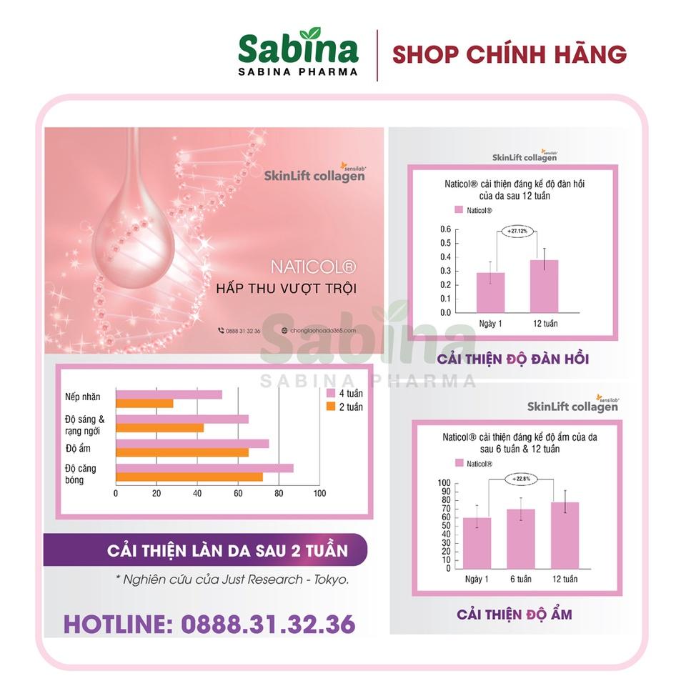 Chính Hãng: SKINLIFT COLLAGEN-Hỗ trợ làm đẹp da, chống lão hóa