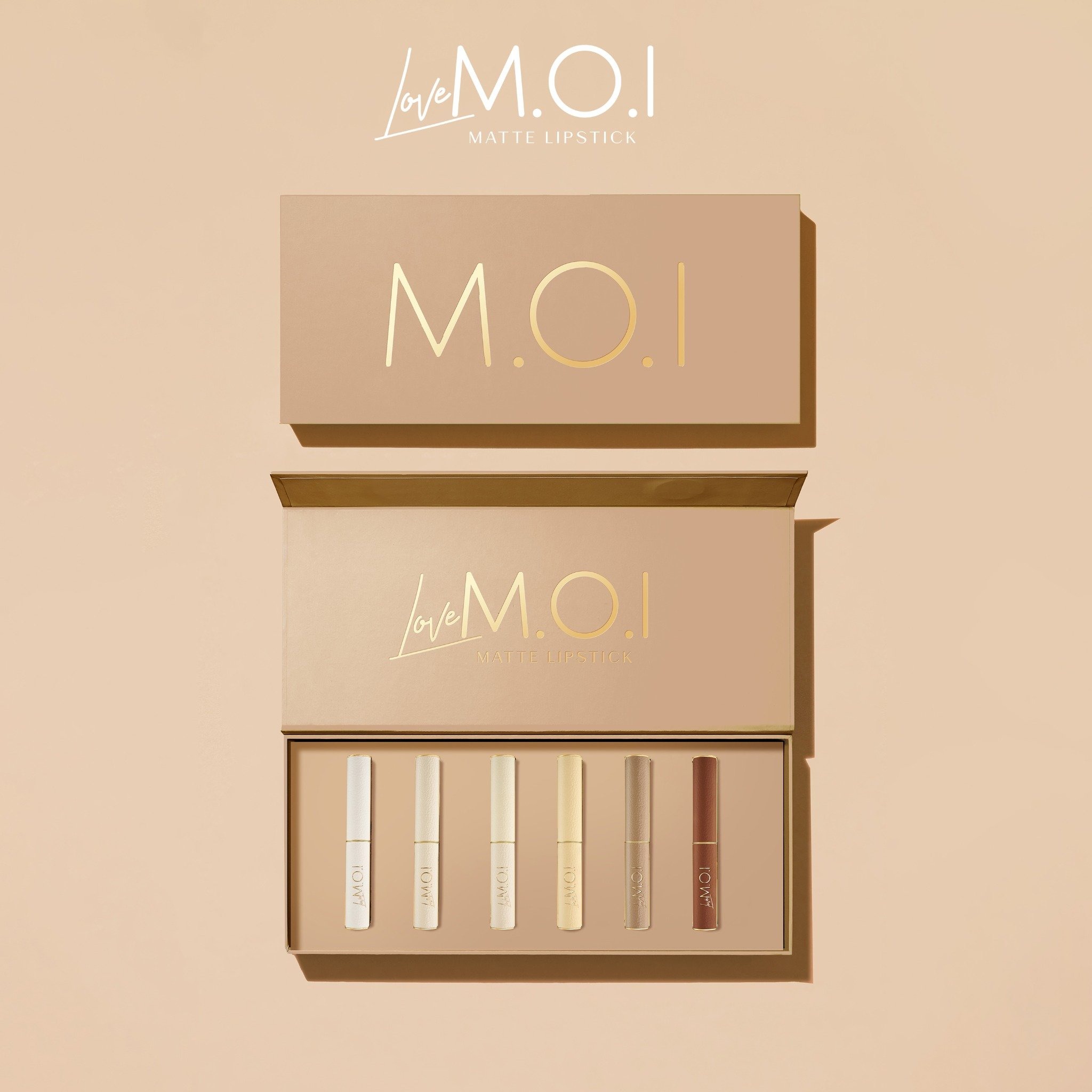 Set 6 Son Môi M.O.I Hồ Ngọc Hà Son Thỏi Lì M.O.I CAO CẤP 2023