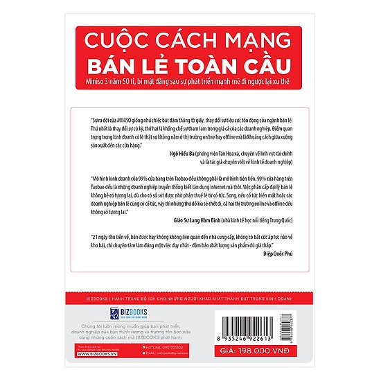 Miniso - Cuộc Cách Mạng Bán Lẻ Toàn Cầu (Tặng kèm Booksmark)