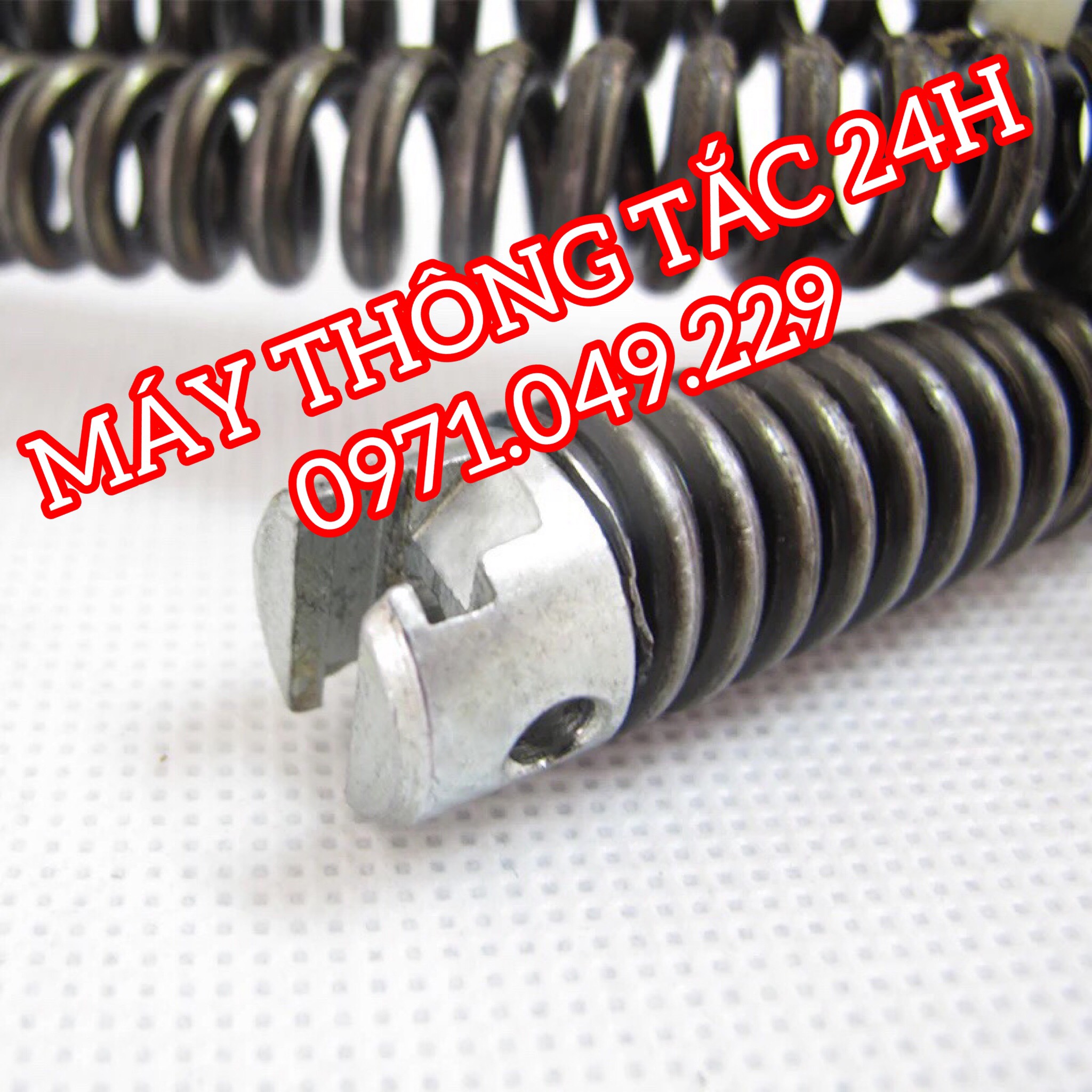 DÂY THÔNG TẮC CỐNG ,ĐƯỜNG ỐNG ĐƯỜNG KÍNH 16MM DÀI 15,2M LOẠI 1 DÀY DẶN DÙNG MÁY KHOAN