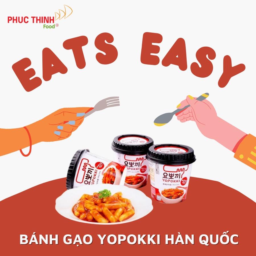 Bánh Gạo Young Poong Topokki Vị Kim Chi Nhập Khẩu Hàn Quốc Dạng Ly