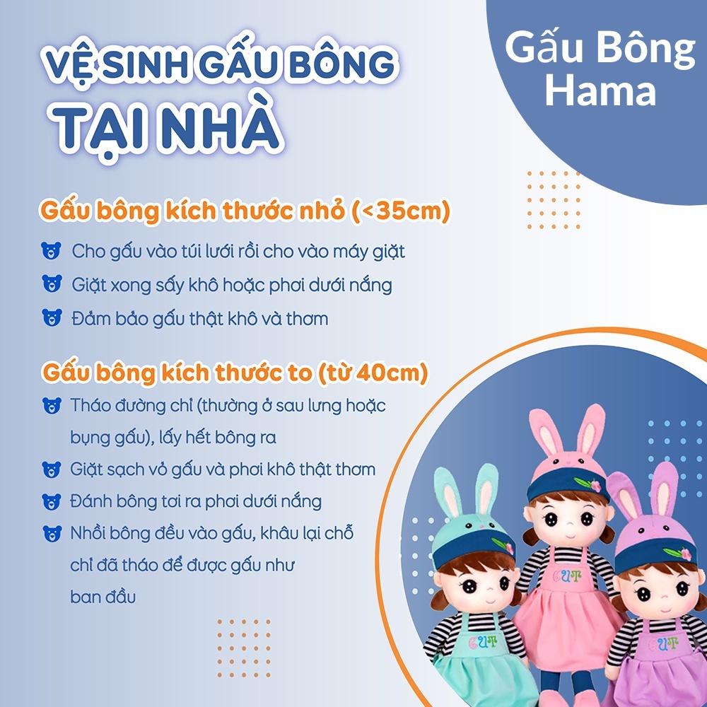 Gấu Bông Thỏ Dâu Mềm Mịn Quà Tặng Ý Nghĩa Hama