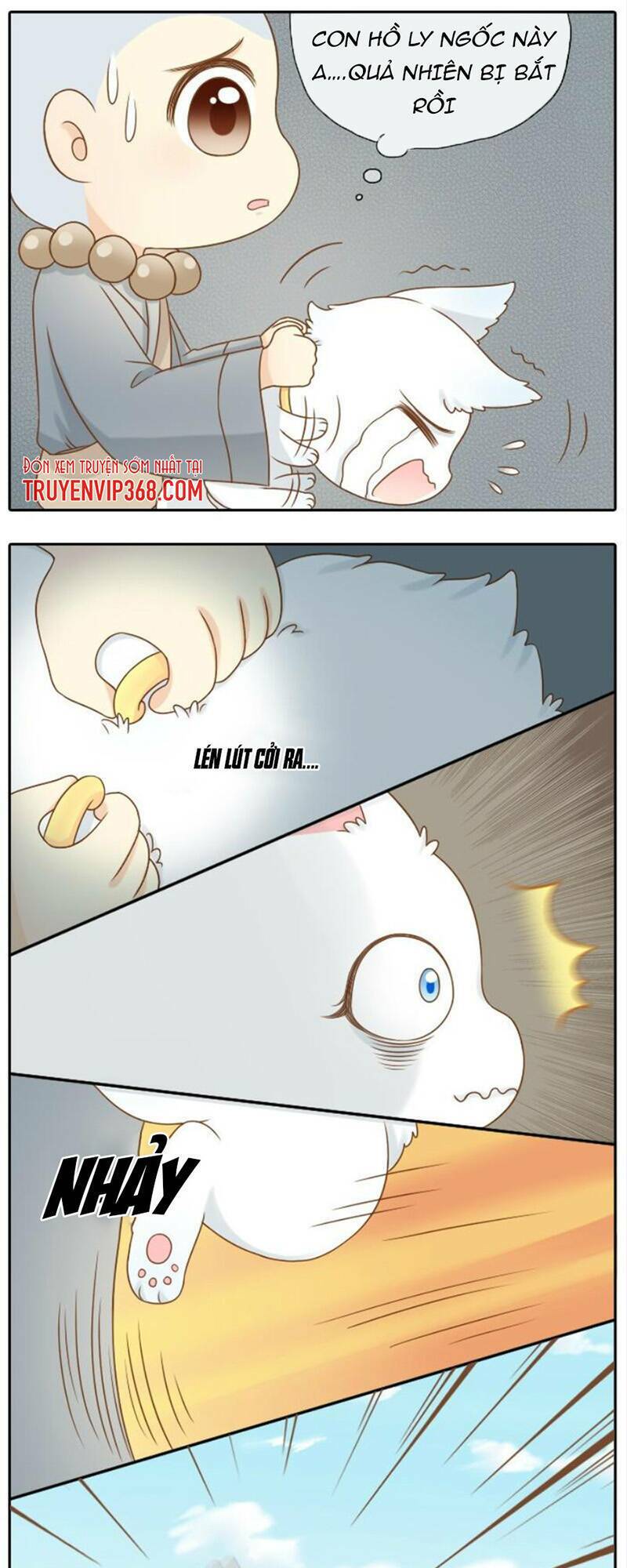 tiểu hoà thượng - chào mừng đến trấn yêu quái chapter 9 10