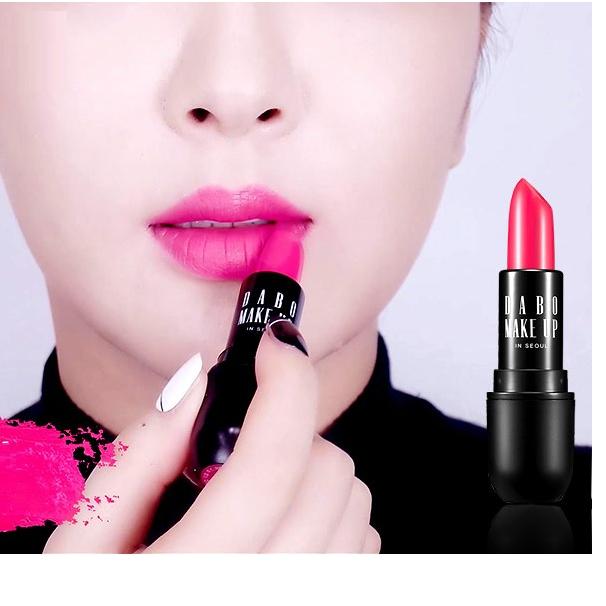 Son lỳ môi dưỡng mềm mịn môi không chì Dabo Real Rouge Matte Hàn Quốc ( 3g)- HÀNG CHÍNH HÃNG