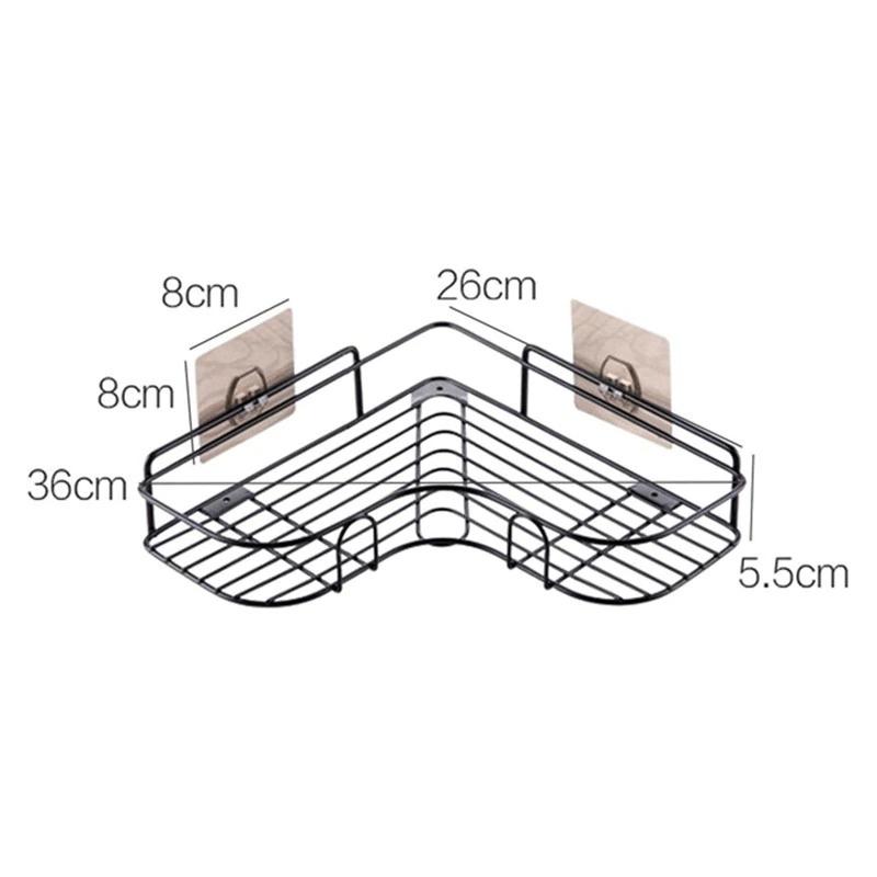 Kệ Góc Nhà Tắm,Kệ góc Nhà Bếp Thép Cacbon Chống Gỉ Phun Sơn Tĩnh Điện Dán Tường , Hàng Loại 1