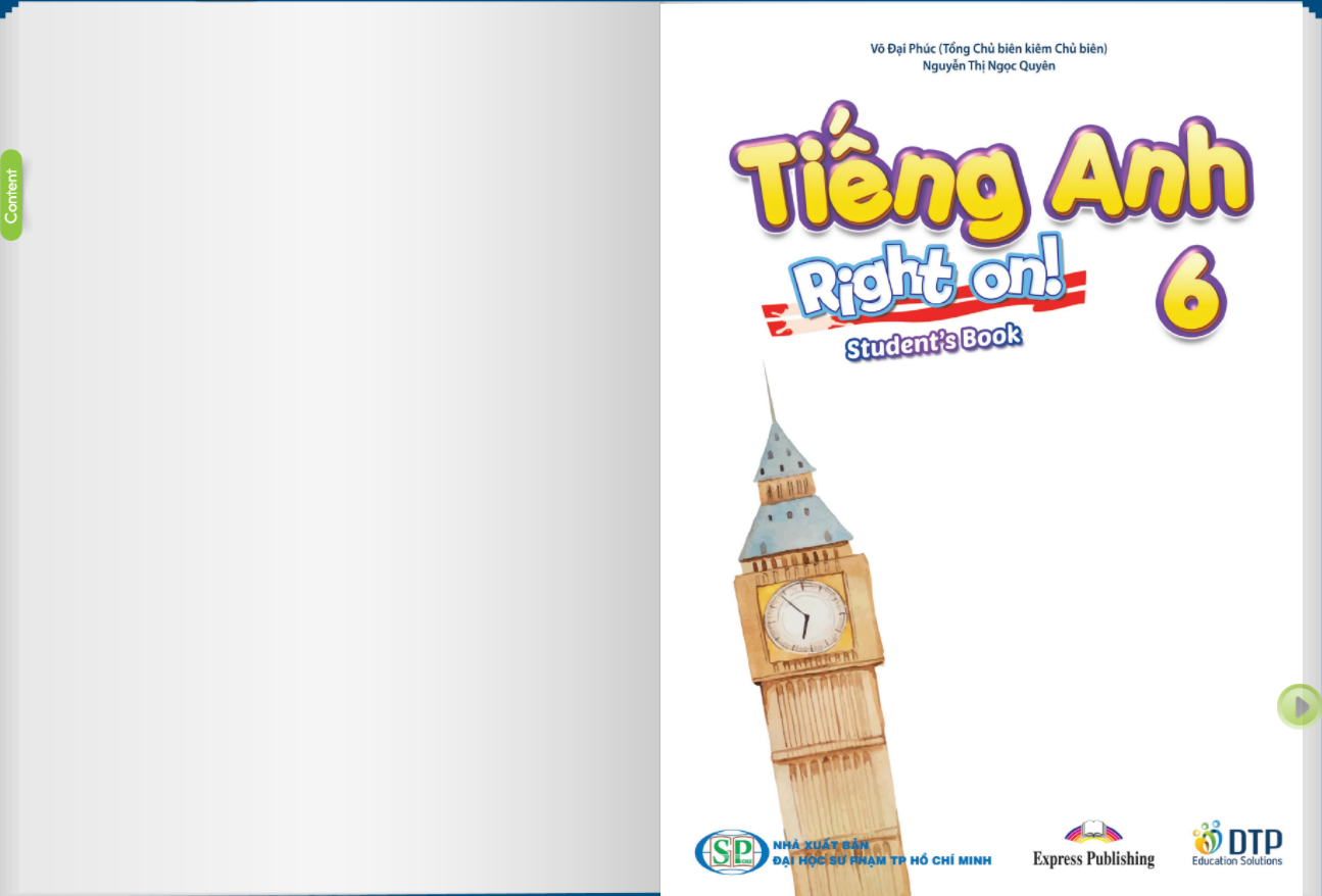 Hình ảnh [E-BOOK] Tiếng Anh 6 Right on! Sách mềm sách học sinh