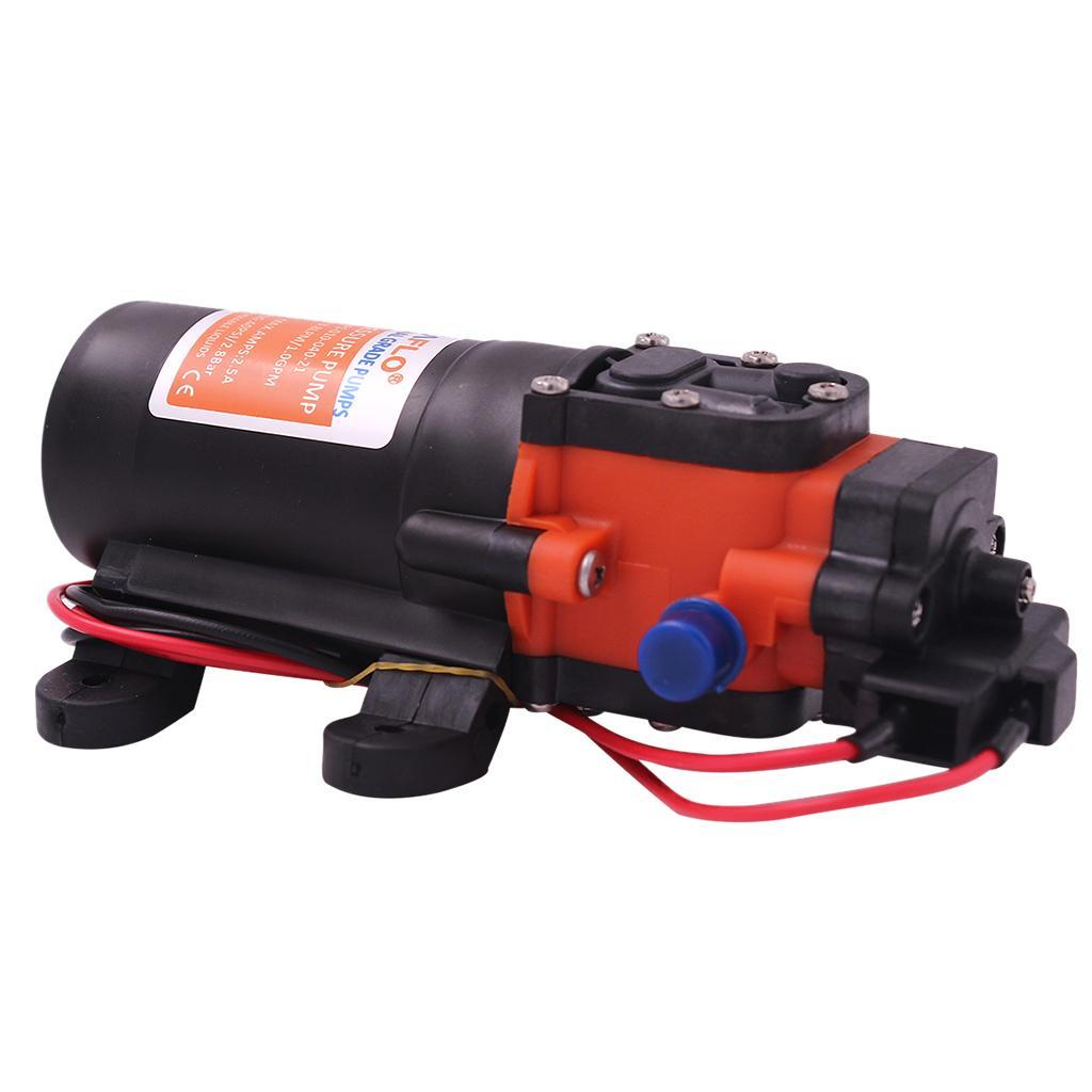 24V Water Pressure Pump 35PSI 1.2 GPM Diaphragm Pump Parts