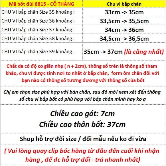 Bốt đùi nữ gót cao 7 phân khóa tua rua dài sau ( CỔ THẲNG