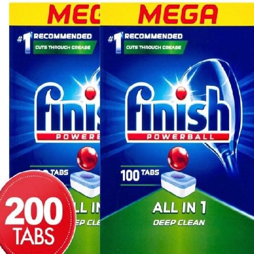 Hộp Viên rửa bát Finish All-in-1 loại 100 viên