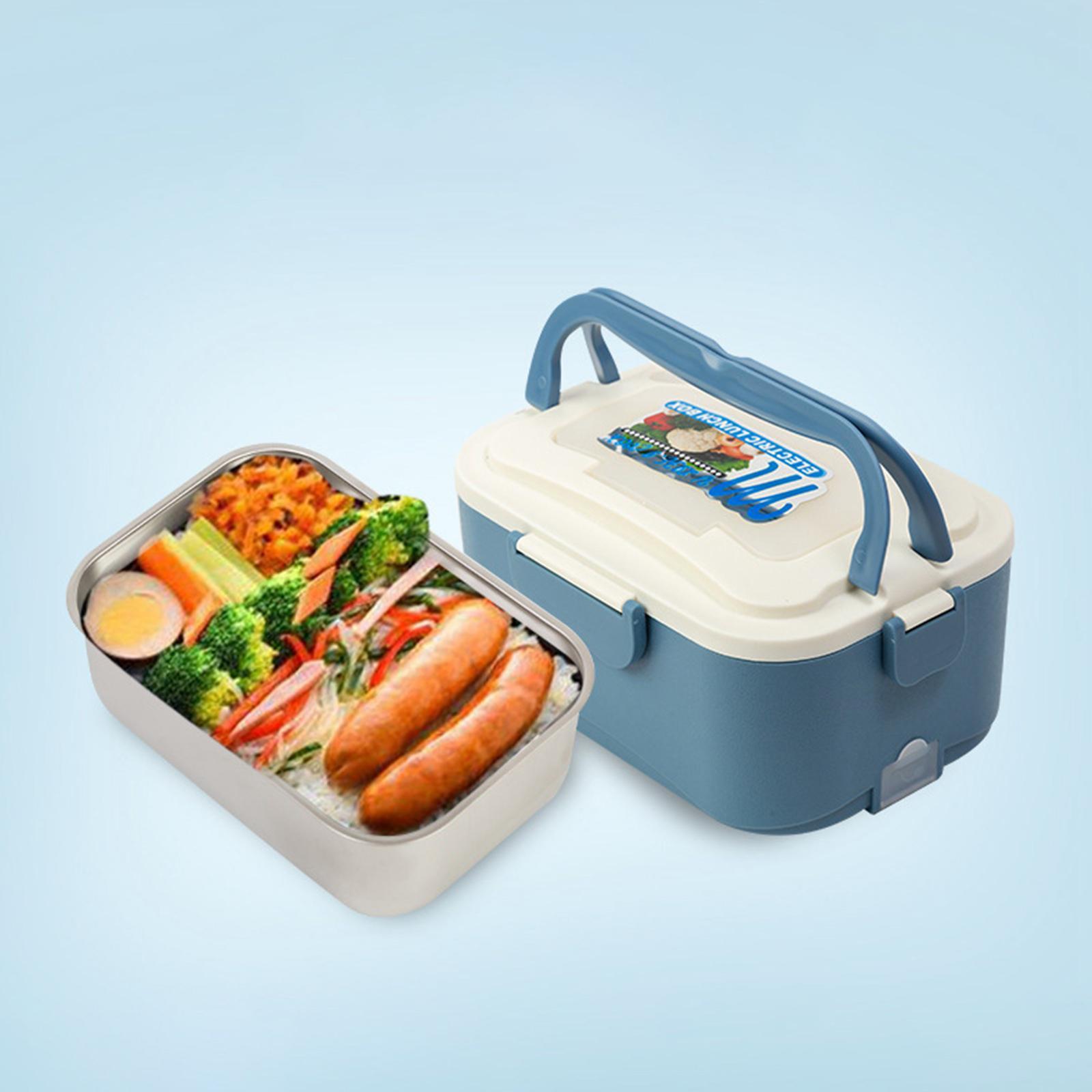 Car Lunch Box Food Heater Leakproof Portable for Office Adults