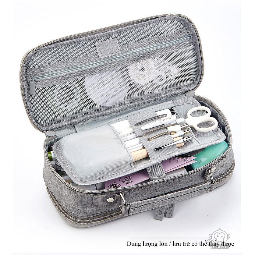 Hộp xách tay lưu trữ văn phòng phẩm kiểu Nhật Bản - Home and Garden