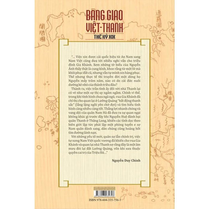 (Bìa Cứng) Bang Giao Việt - Thanh Thế Kỷ XIX - Nguyễn Duy Chính biên dịch & khảo cứu