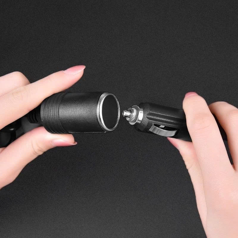 Bộ Nguồn 220V Sang 12V - 10A Có Tẩu Cắm – Dùng Máy Bơm, HútBụi, Quạt Gió 12V Tại Nhà