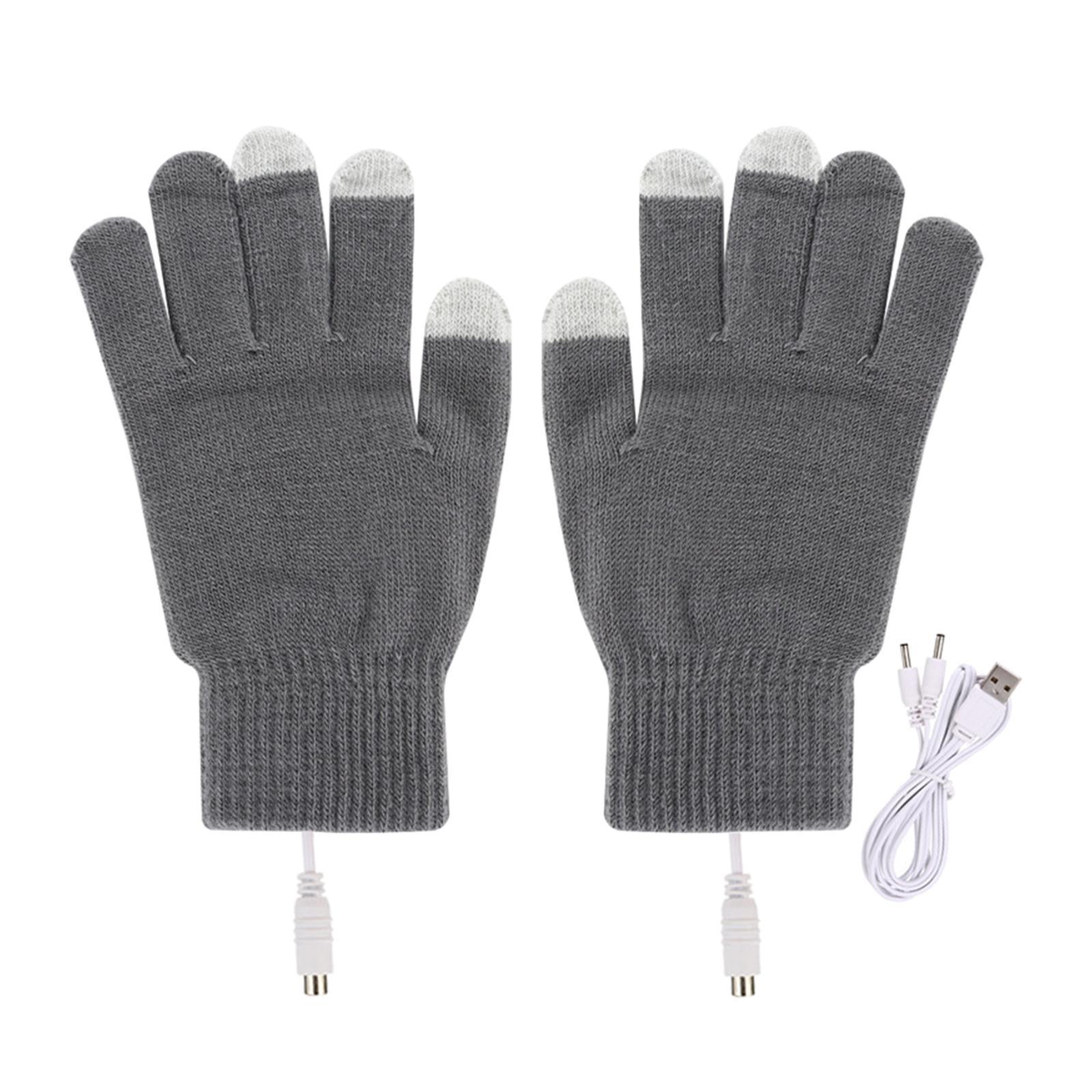 Electric USB Heating  Full Hands Sports for  Men Winter Gift