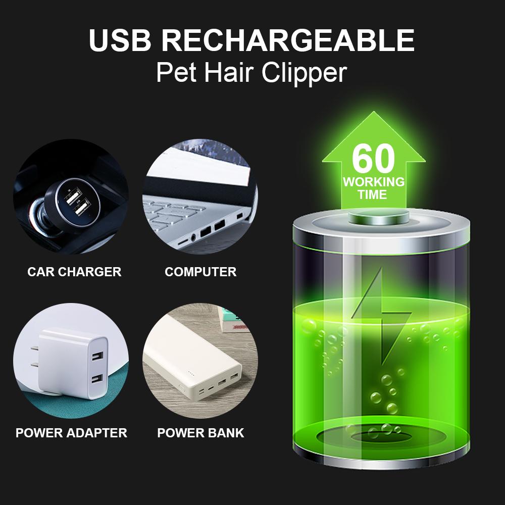 Tông đơ có thể chải sạch lông vùng nhỏ của thú cưng như móng, mắt, mặt, tai, chân