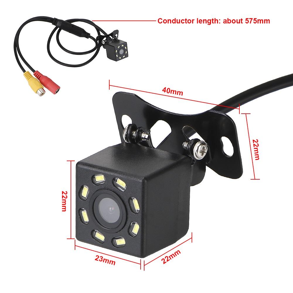 Camera quan sát hỗ trợ đỗ xe hơi Android DVD góc rộng 170x720 DC 12V