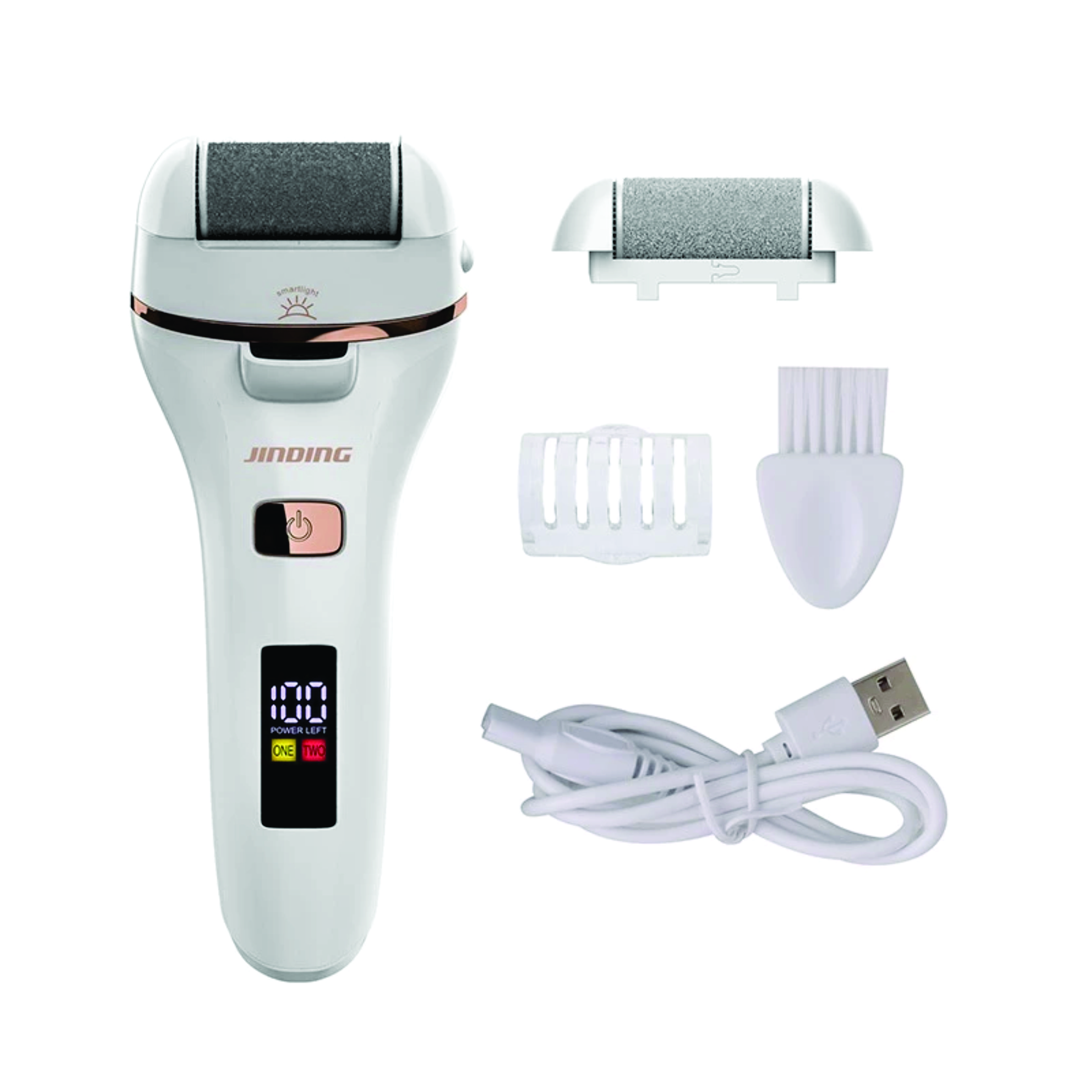 Máy chà máy tẩy da chết chân vết chai da khô toàn tự động đèn led, ,Mịn Màng Cho Từng Bước Đi