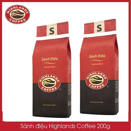 [Mua 1 gói tặng 1 gói] Cà Phê Sành Điệu Highlands Coffee 200g