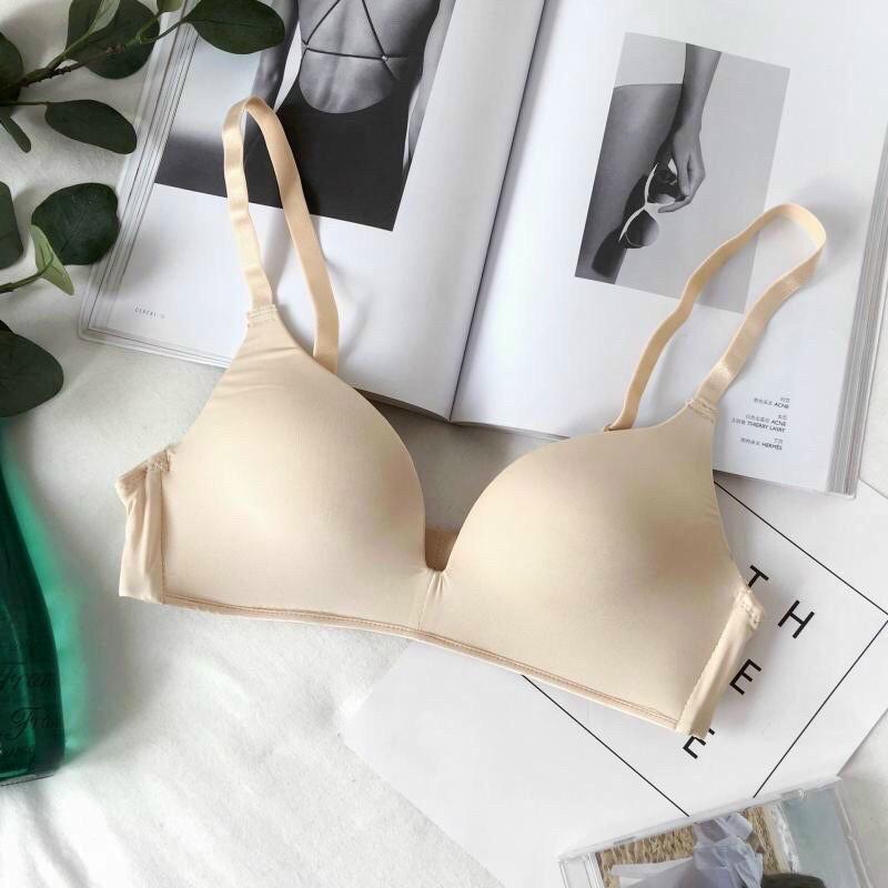 Áo Ngực Nữ. Áo lót su trơn không gọng không mút mỏng xuất Nhật hàng loại 1