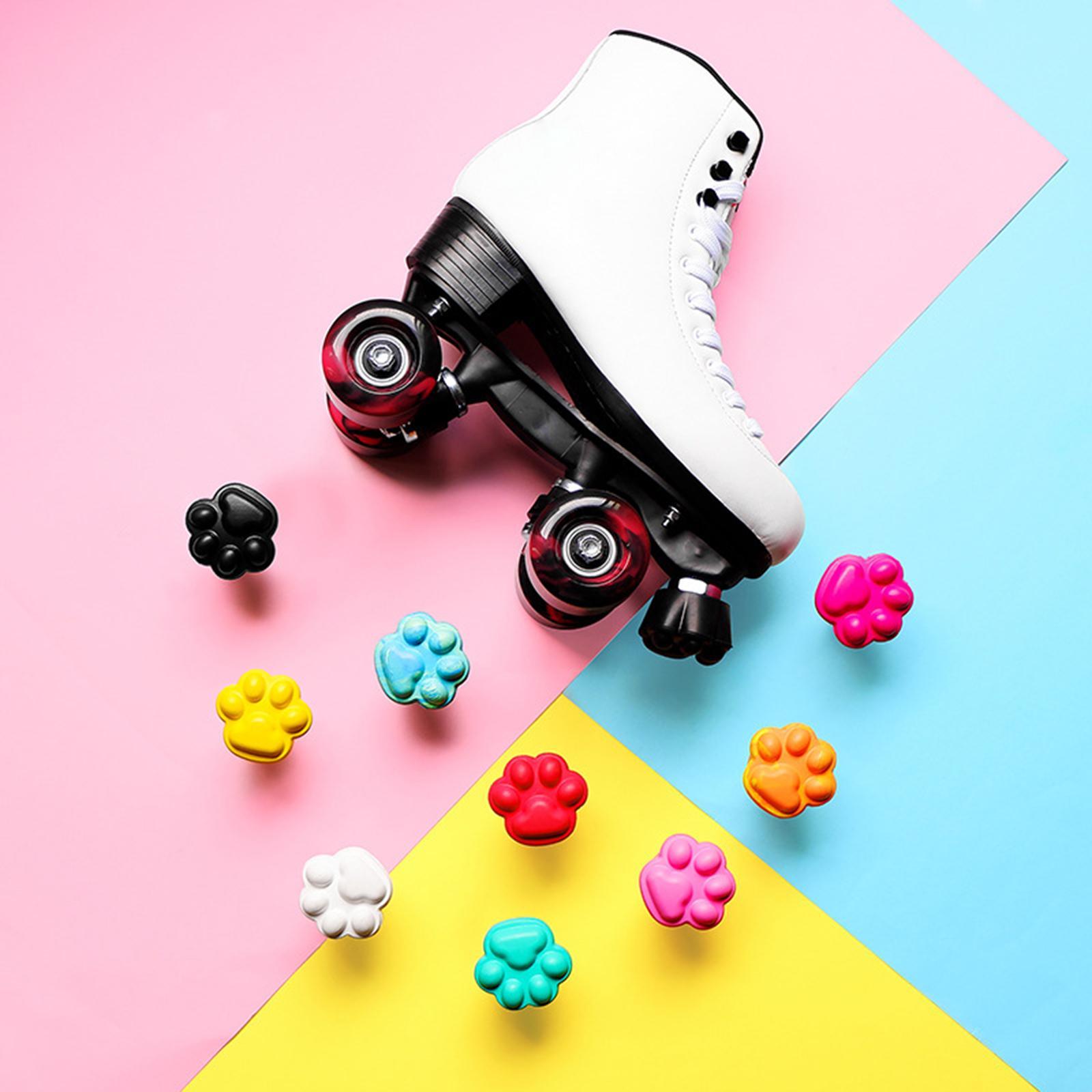 Outdoor Roller Skates Toe Stop,Double-Row Roller Skate Toe Stoppers,