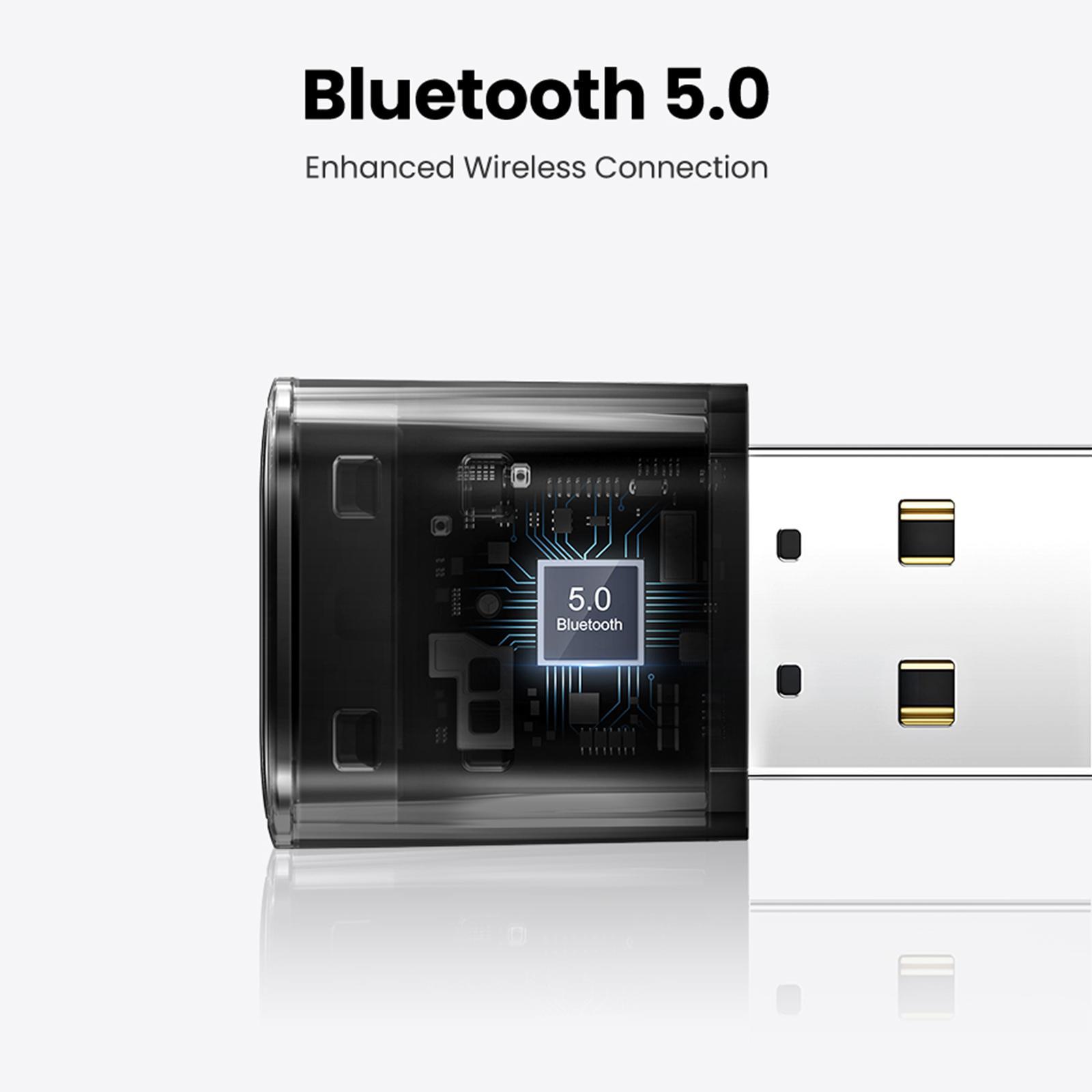 Wireless Bluetooth Adapter 3Mbps Bluetooth BT 5.0 for Laptop Headsets