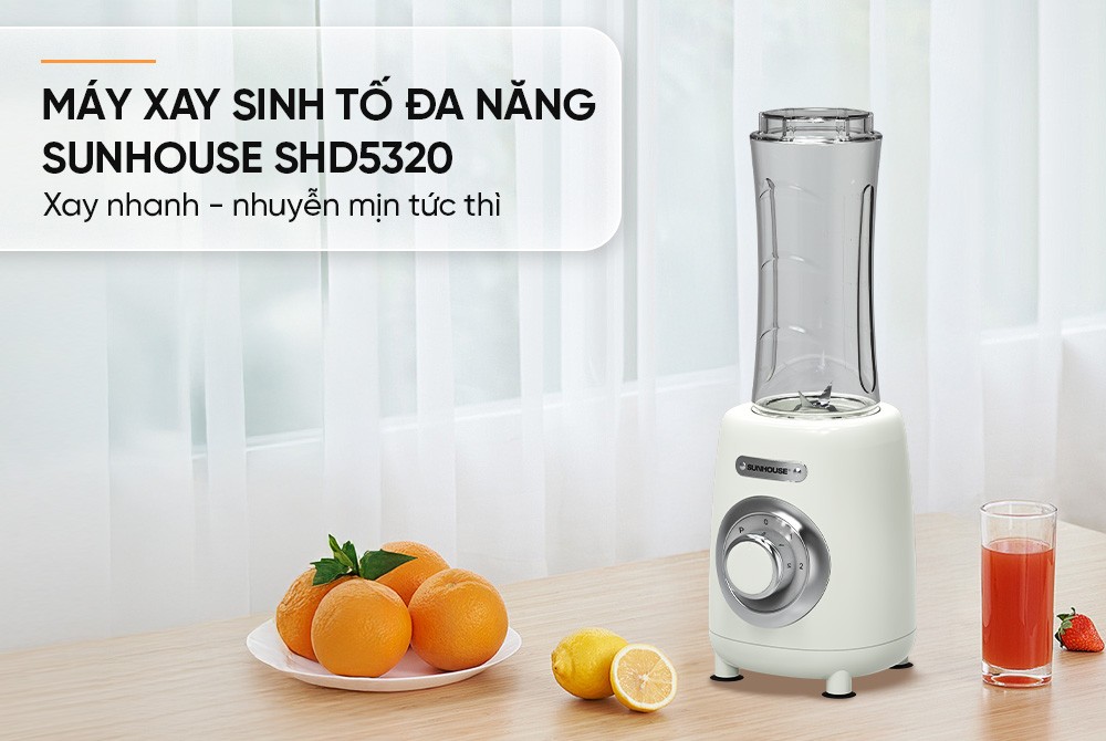 [Hàng chính hãng] Máy xay sinh tố đa năng Sunhouse SHD5320