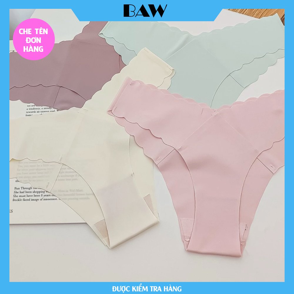 Bộ 5 Quần Lót Su Lạnh Lọt Khe cao cấp không đường may thương hiệu BAW mã KQA20