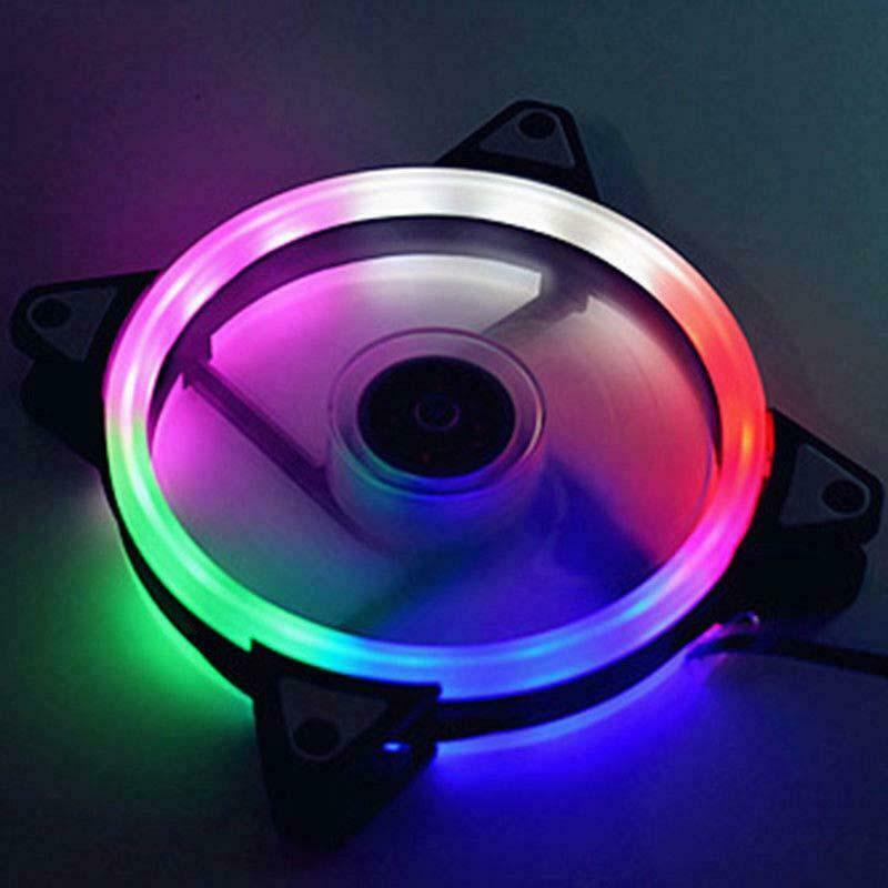 Bộ 3 Fan case Led RGB + Tặng Hub và Remote - Hàng Nhập Khẩu