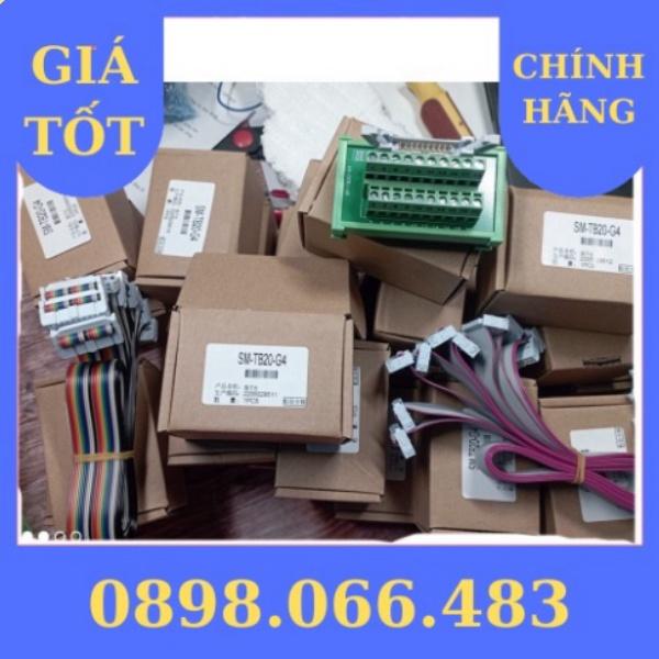 Cáp dẹt, cầu đấu Input/Output 20pin cho PLC FX2NC, FX3GC, FX3UC, FX5UC, ... dòng Mitsubishi, Omron, Keyenc