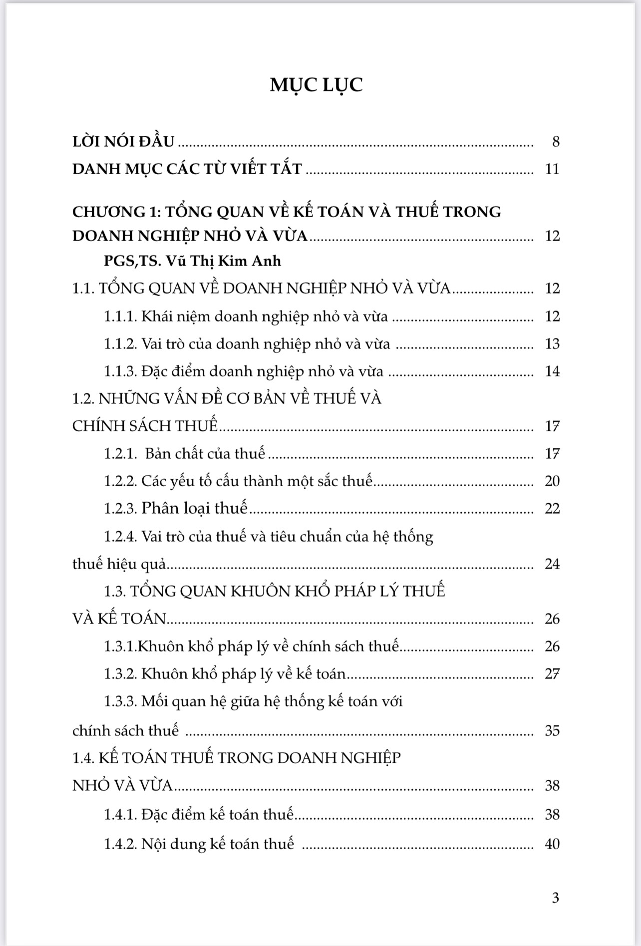 Sách Lý thuyết - Thực hành - Giải pháp Kế toán và Thuế trong doanh nghiệp nhỏ và vừa