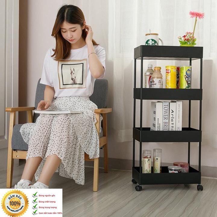 Kệ để đồ đa năng có bánh xe, Kệ đựng đồ trang điểm ,xe đẩy Spa đa năng nhập khẩu có bánh xe di chuyển