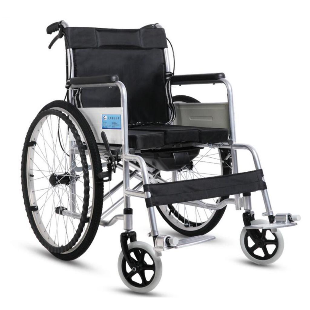 2Pcs Heavy Duty Polyurethane Snap-on Wheelchair Street Tire for 22x1 3/8" Black
