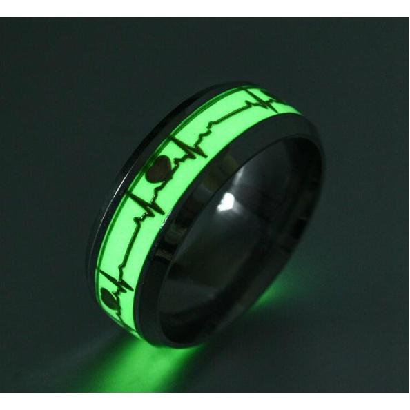 Nhẫn Nam nữ Elas Ring Phong Cách trẻ trung lịch lãm Màu Đen Bạc Đẹp Cao Cấp - Nhẫn Chất liệu Titan Không Gỉ- Elas Ring