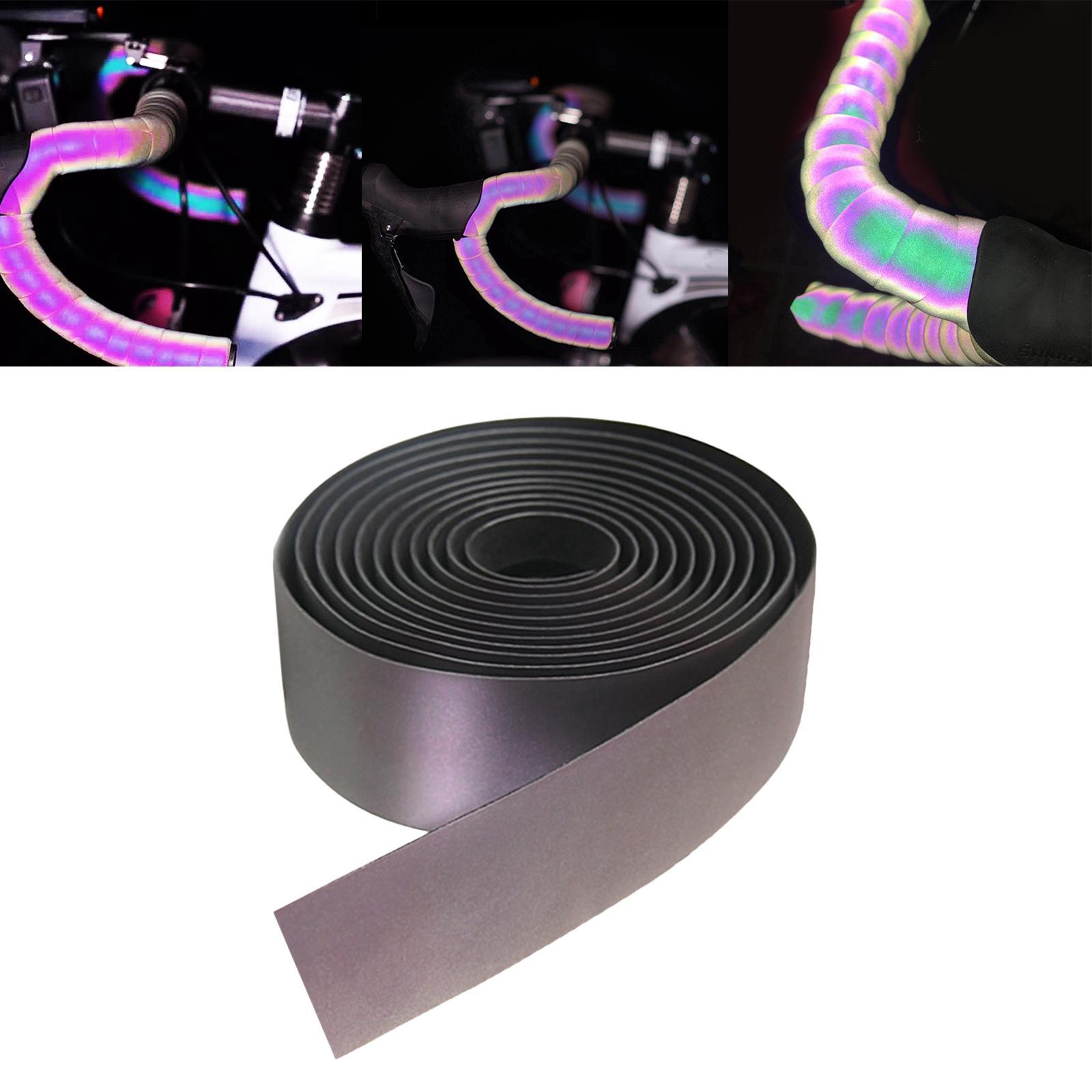 Non-slip Bicycles Handlebar Tape Reflective Gradient Bike Cycling