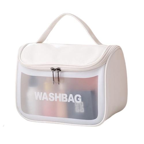 Túi Đựng Mỹ Phẩm Du Lịch Đựng Đồ Trang Điểm Sang Trọng Washbag Trong Suốt Chống Nước Tiện Dụng