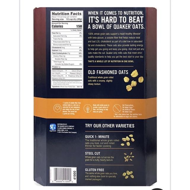 Yến mạch Oats gói 1Kg- nhập khẩu Mỹ