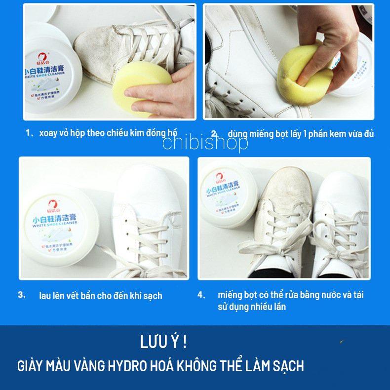 Kem vệ sinh giày da, ba lô, túi xách không cần nước