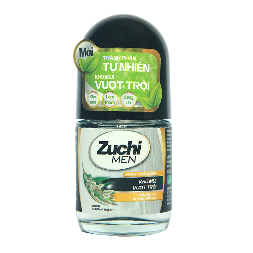 Lăn khử mùi Zuchi (Men) – Hương Mạnh Mẽ