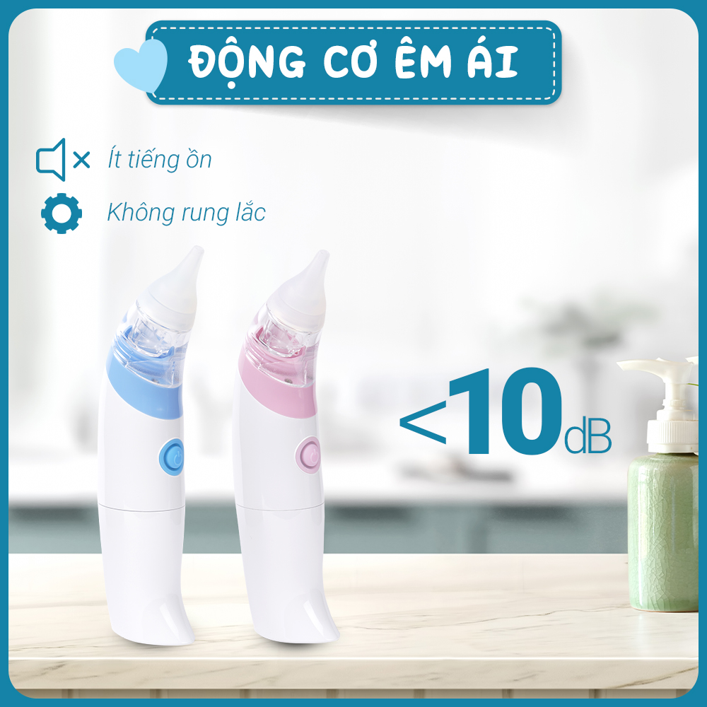 Máy hút mũi tự động Comfybaby CF718 màu xanh