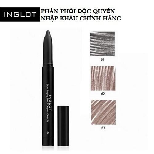 Chì định hình chân mày Inglot Eye Brow Shaping Pencil (1.4g)