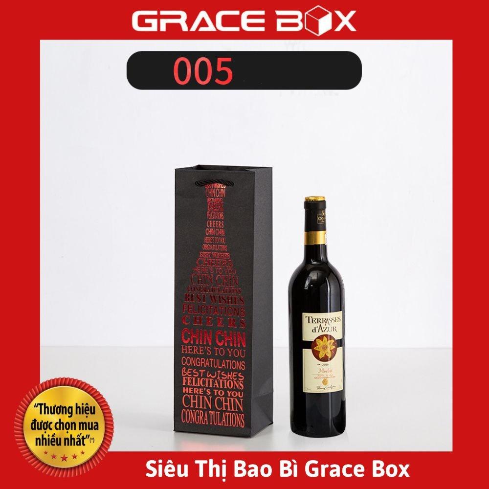 Túi Giấy Đựng Rượu Hàng Cao Cấp - Sang Trọng - Siêu Thị Bao Bì Grace Box