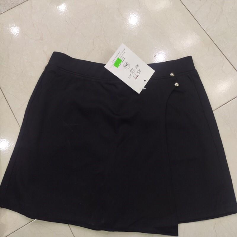 Quần đùi nữ giả váy lưng cao cạp chun cực xinh - Quần short nữ ngắn from dáng quần nữ váy mặc công sở thể dục tập gym