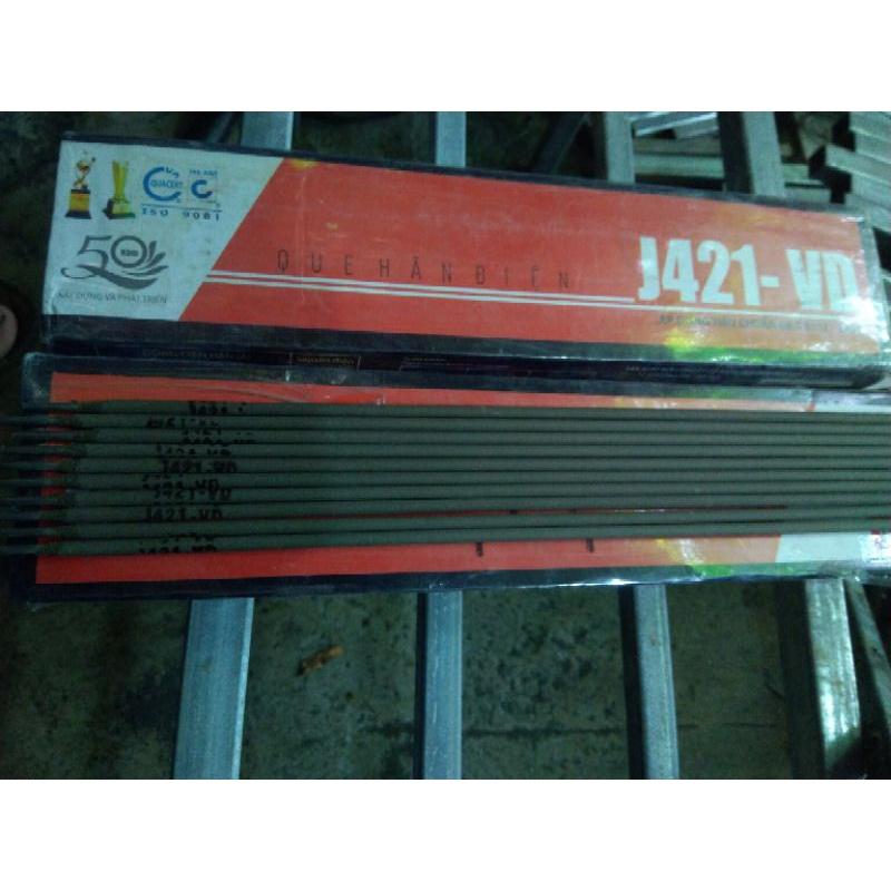 Sét 10 que hàn điện. 2,5ly