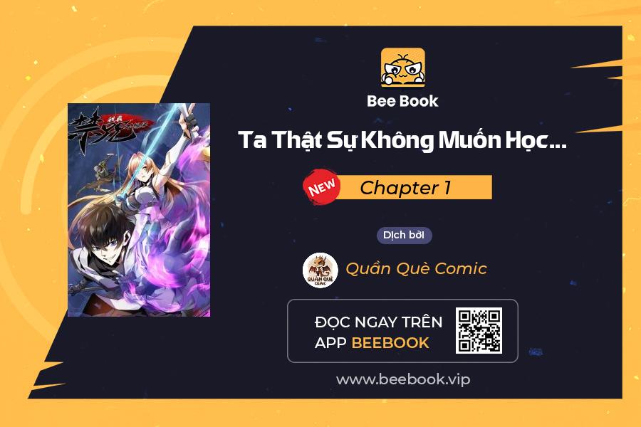 ta thật sự không muốn học cấm chú chapter 1 1