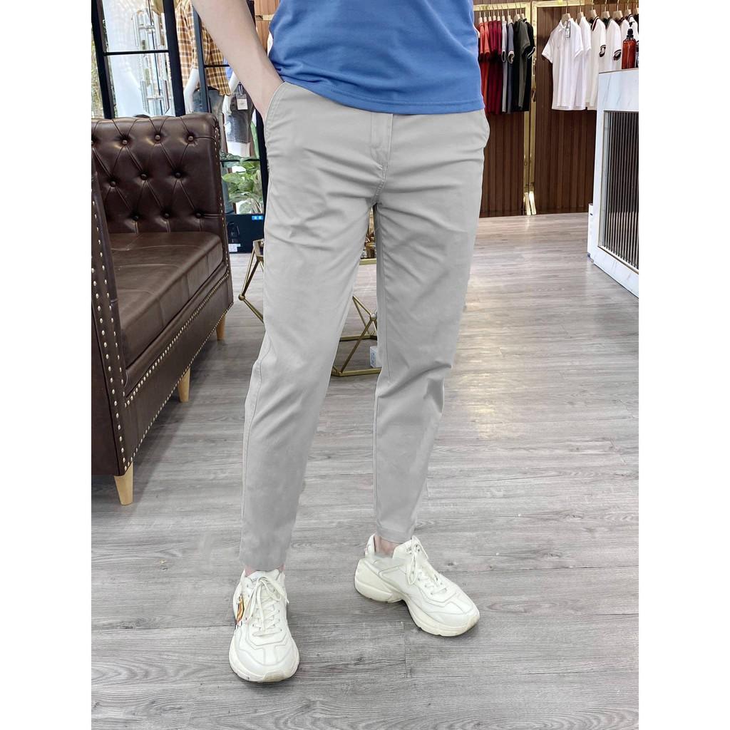 Quần Kaki Nam Đẹp Dáng Hàn Lưng Thun Tiện Dụng Form Slim Fit Cực Đẹp QK045+ktsu